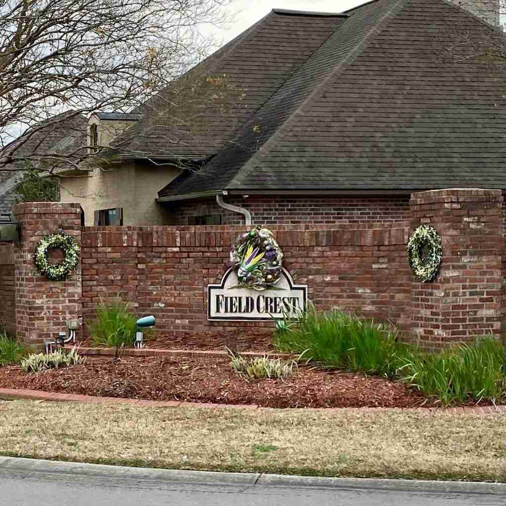 Fieldcrest Subdivision Sign